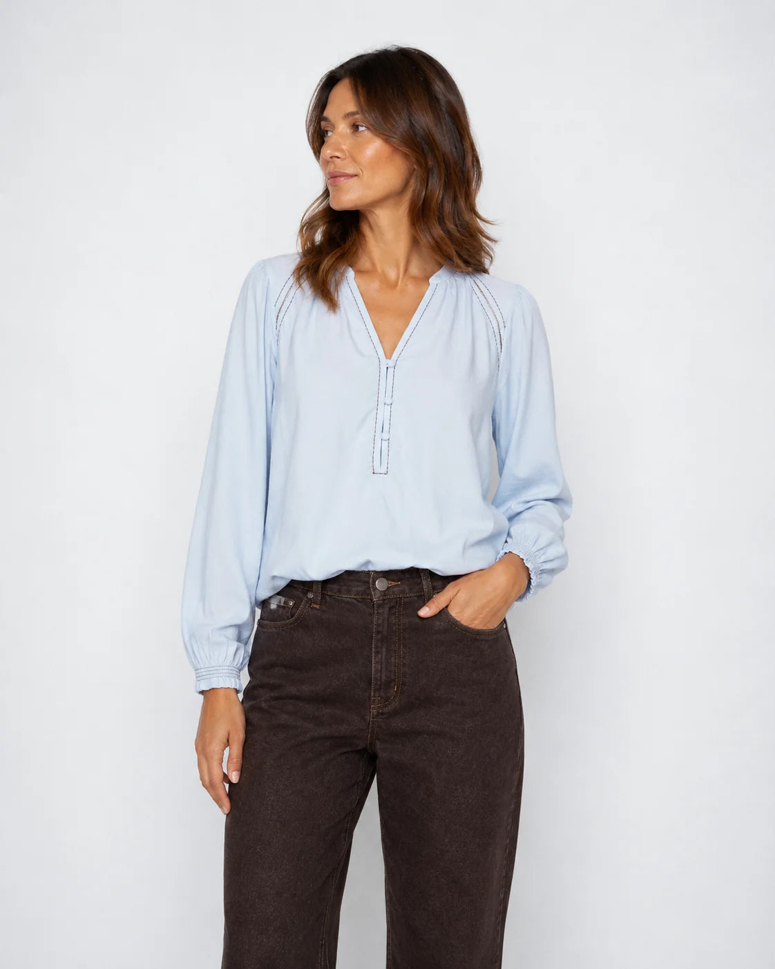 Mos Mosh Tazzin Twill Blouse