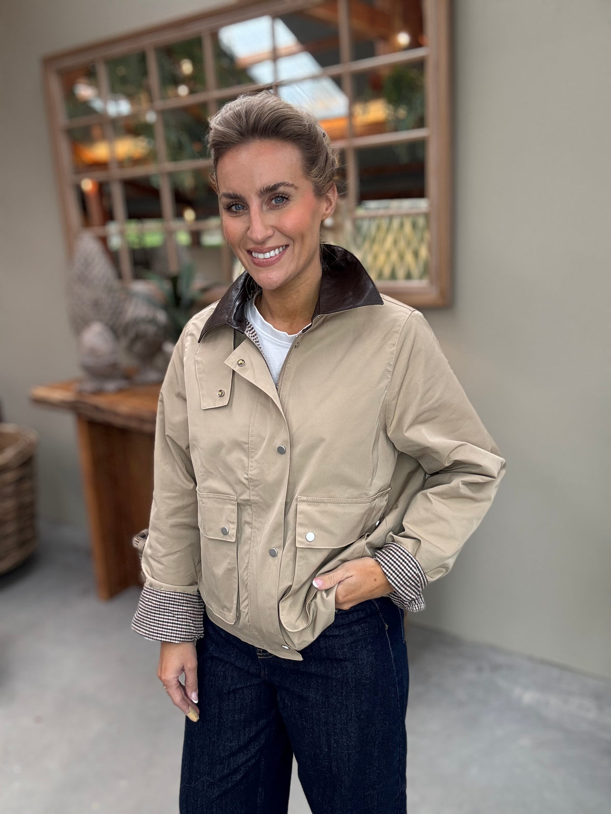 Short Trench Coat