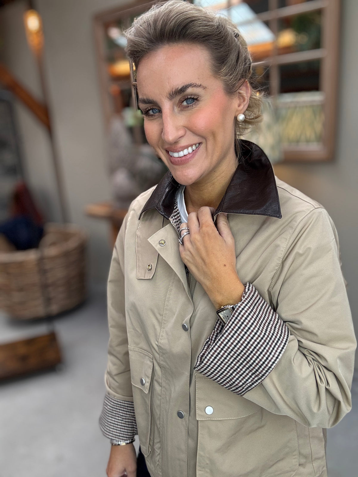 Short Trench Coat