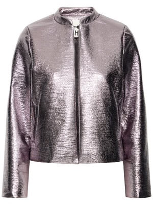 Ichi- Lume Jacket - Dark Gray Metallic Jacket