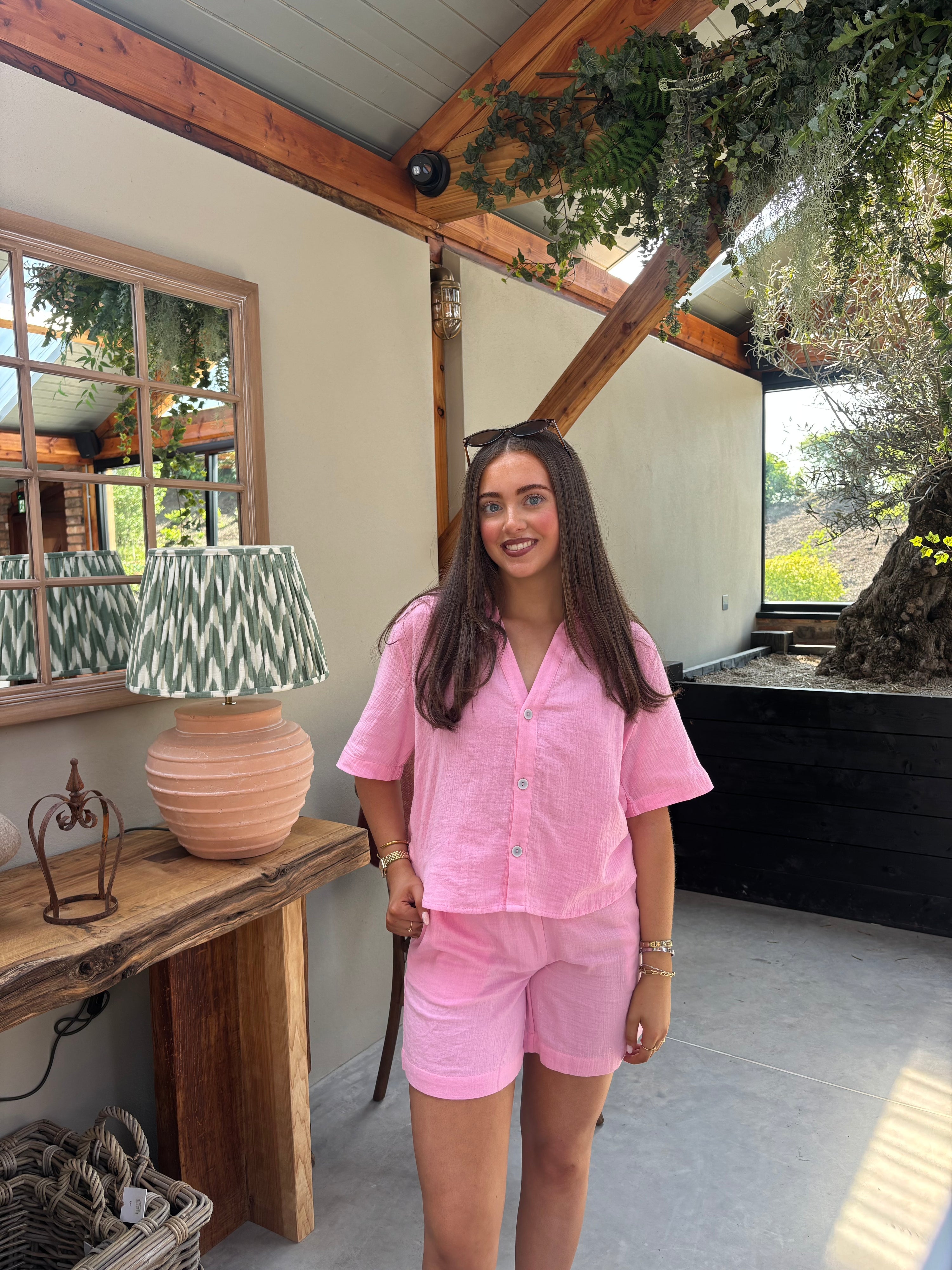Numph Nathalia Short Sleeve Shirt