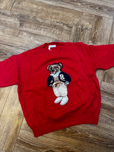 Red Teddy Knit