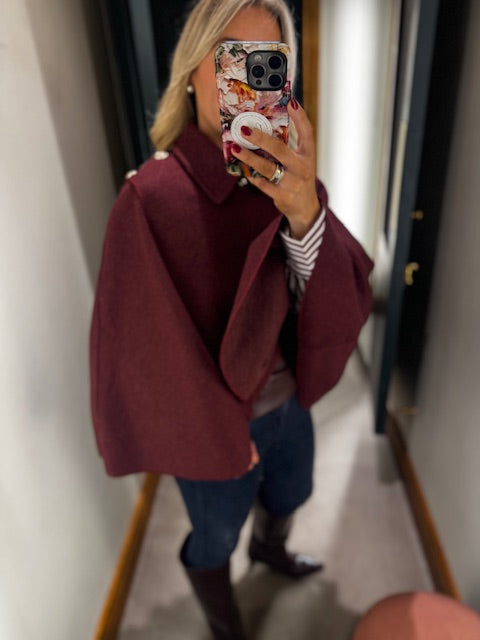 Burgundy Cape