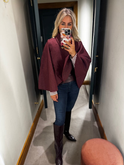 Burgundy Cape