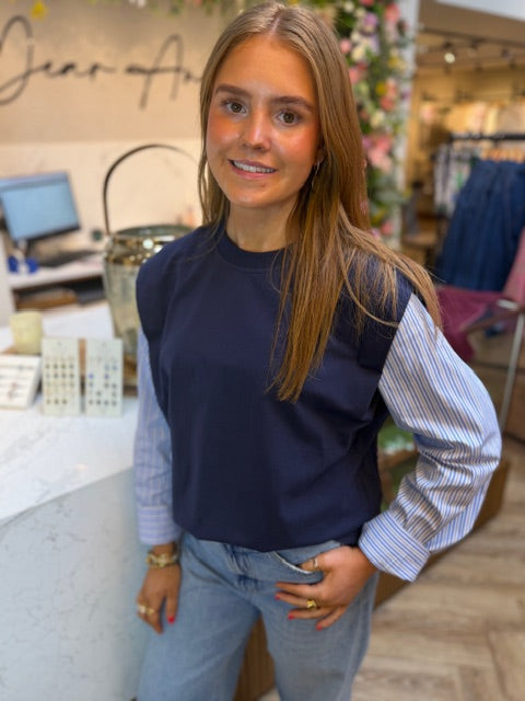 Numph Sindi Mix Blouse