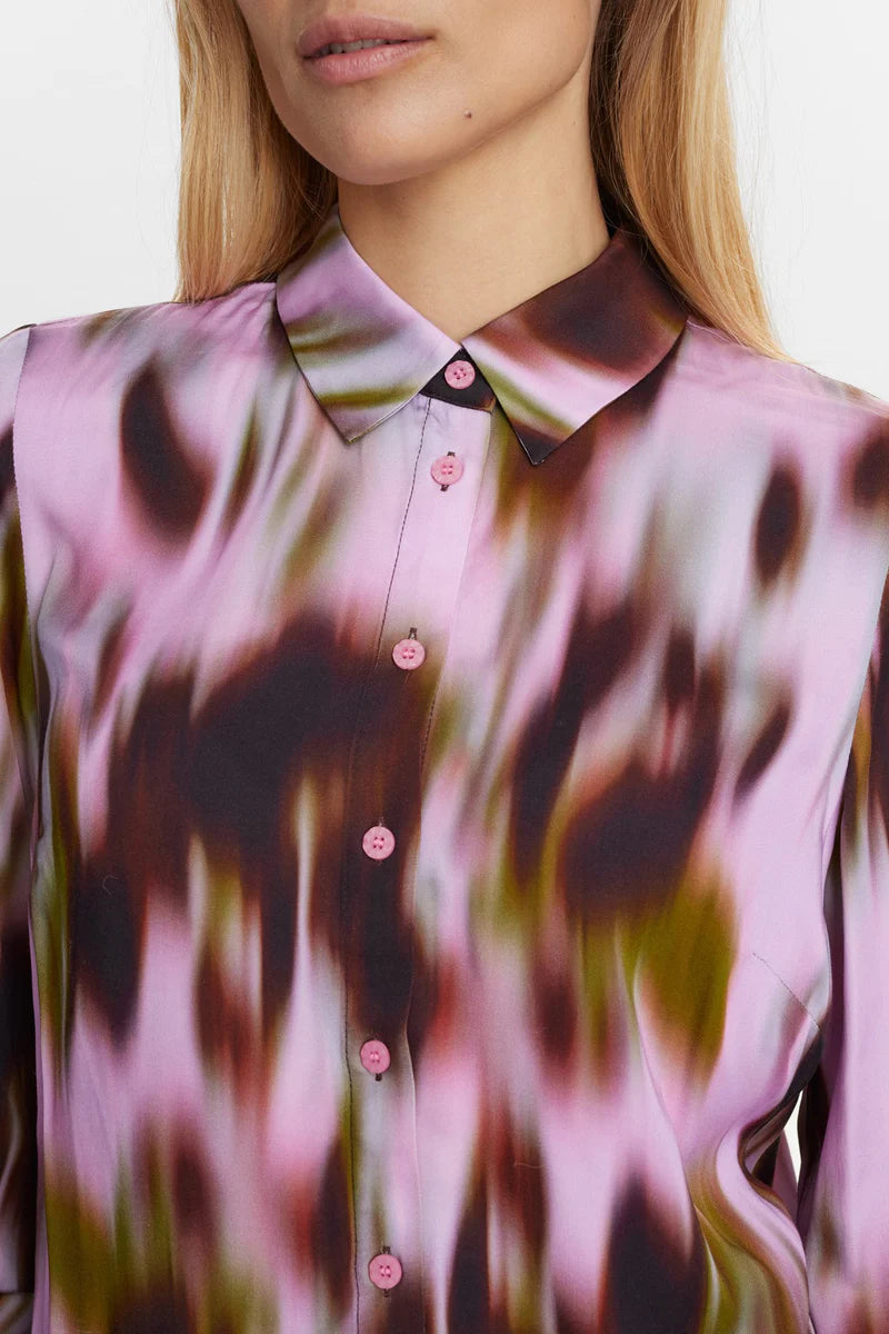 Numph NUlilith Shirt- Orchid Smoke