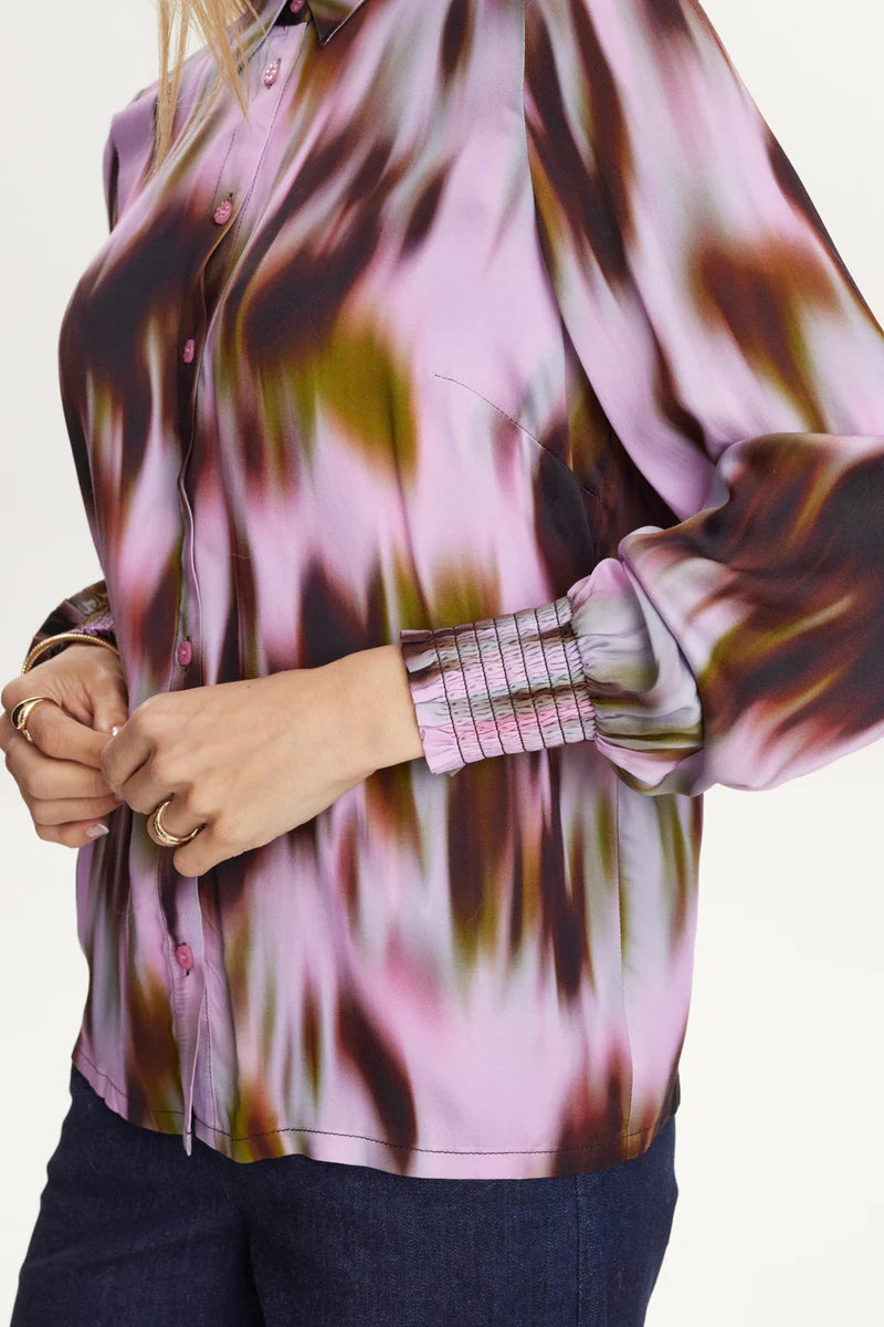 Numph NUlilith Shirt- Orchid Smoke