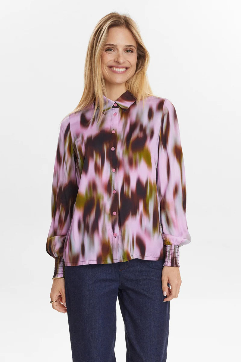 Numph NUlilith Shirt- Orchid Smoke