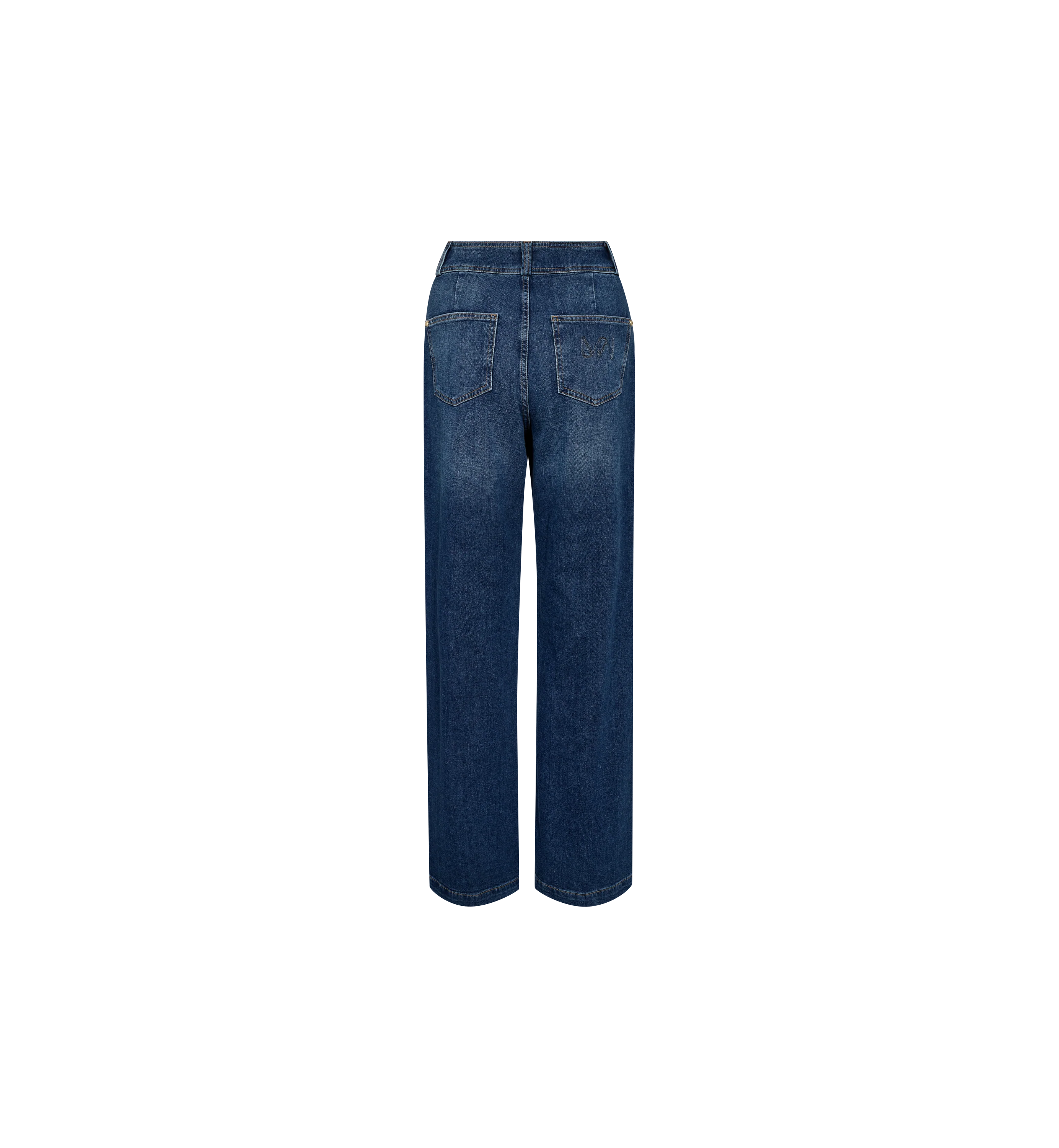 Mos Mosh Candia Peach Jean - Dark Blue - Long Leg