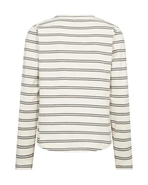 Mos Mosh Camp O-LS Stripe Tee