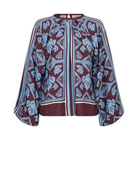 Mos Mosh Milkey Linocut Blouse