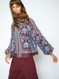 Mos Mosh Milkey Linocut Blouse