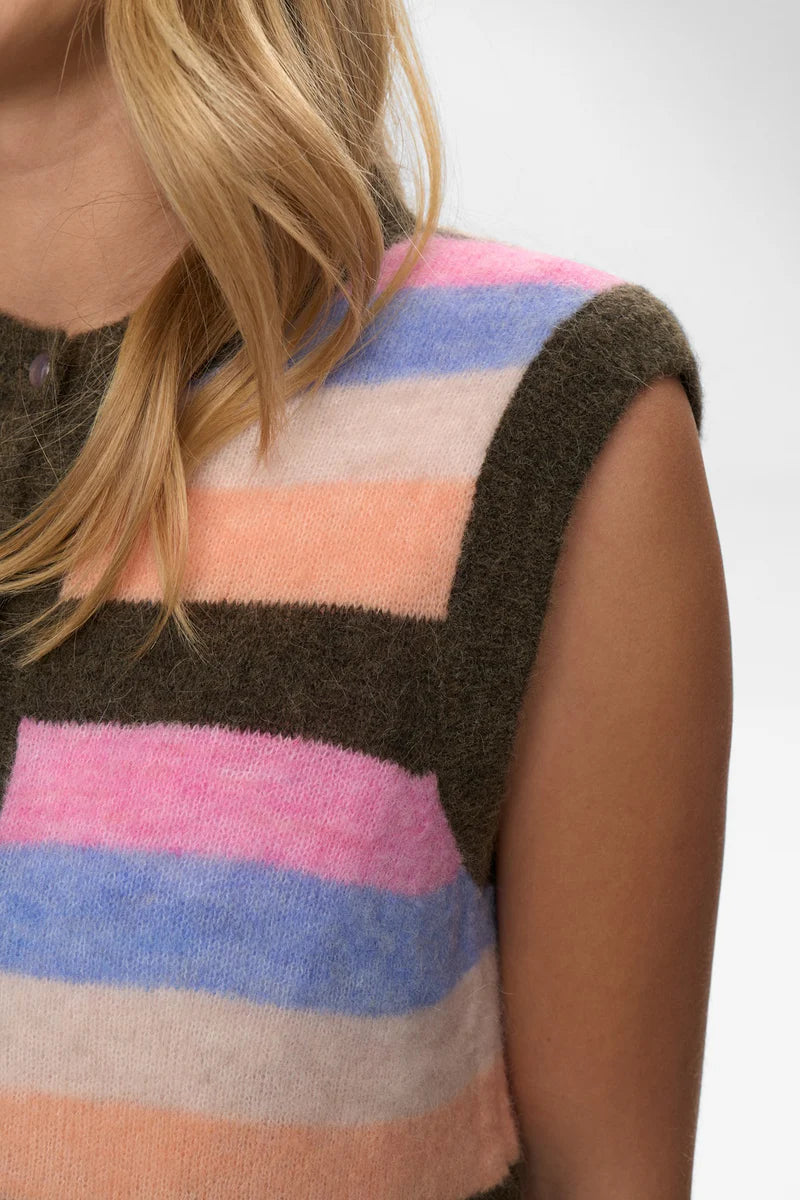 Numph Riette Stripy Vest