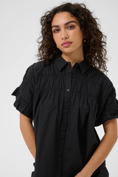 Kaffe Verdina Flounce Shirt