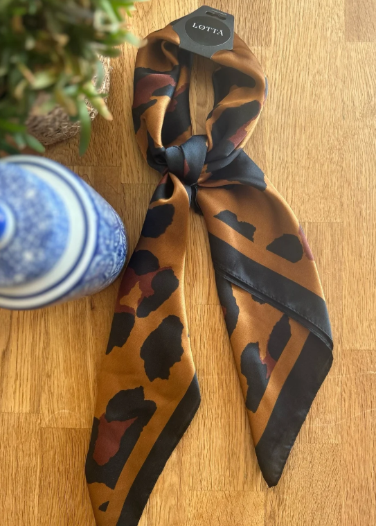 LOTTA Leopard Print Neck Scarf