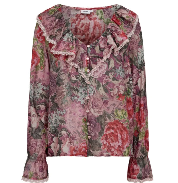 Numph Marcelle Ruffle Shirt