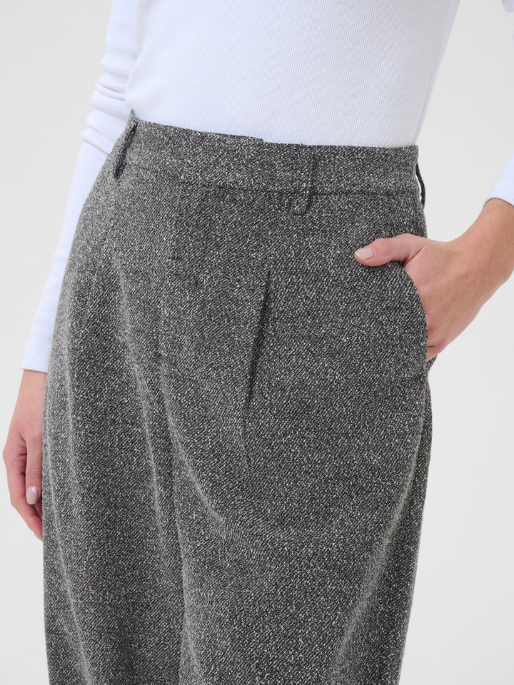 Kaffe - Alba Pants - Black Melange