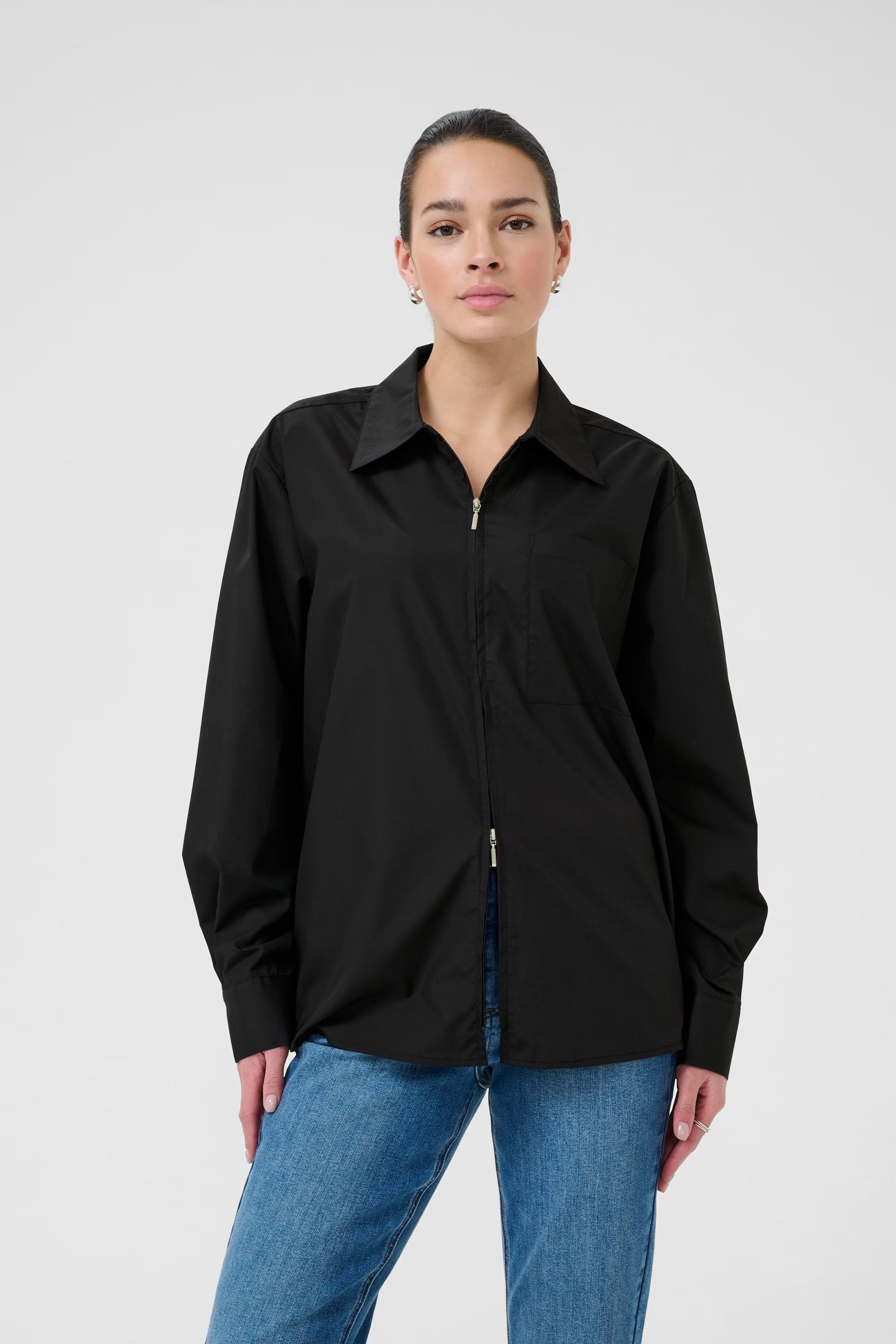 Kaffe- Alva Shirt - Black