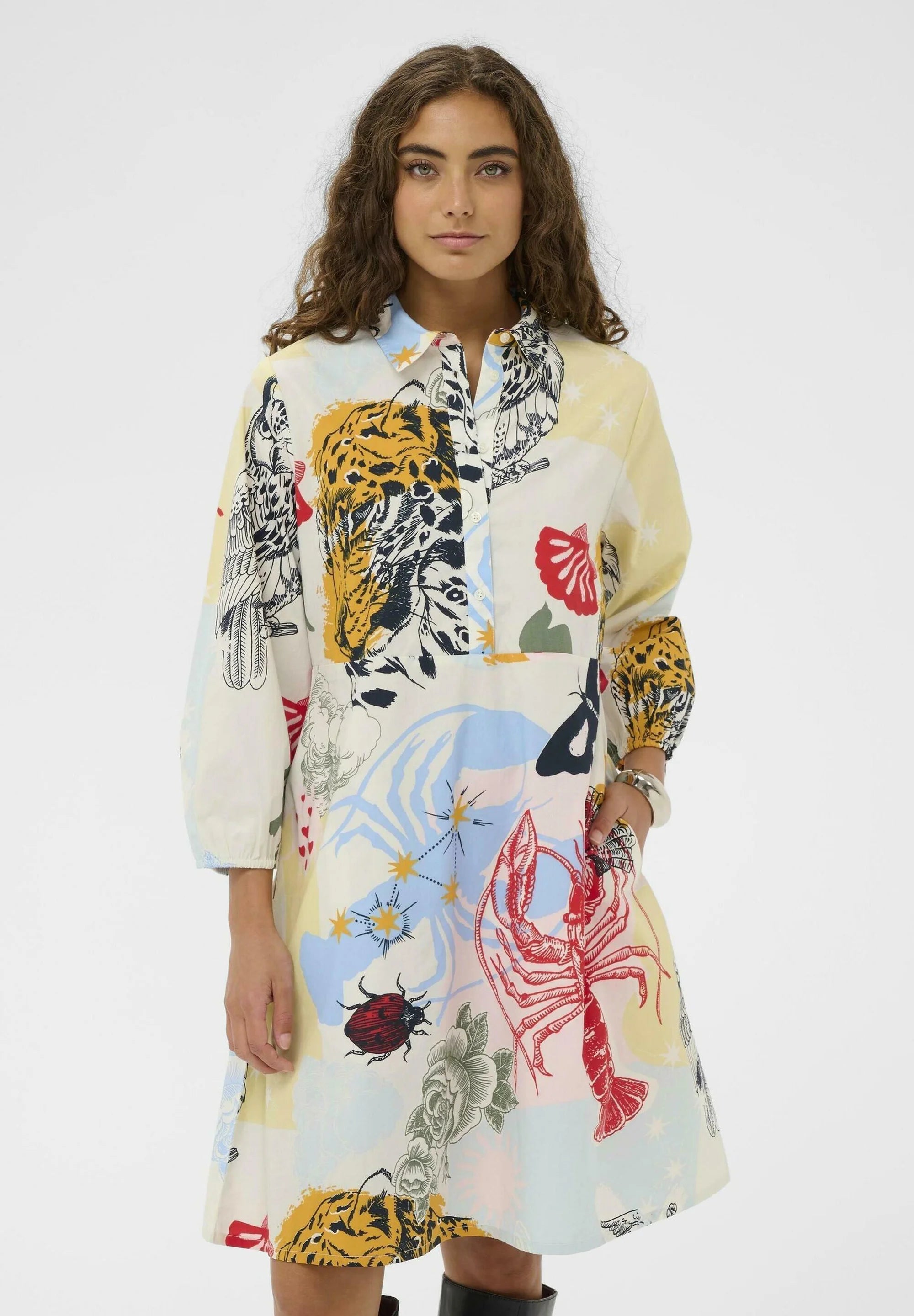 Culture Ashmo Olena Short Dress