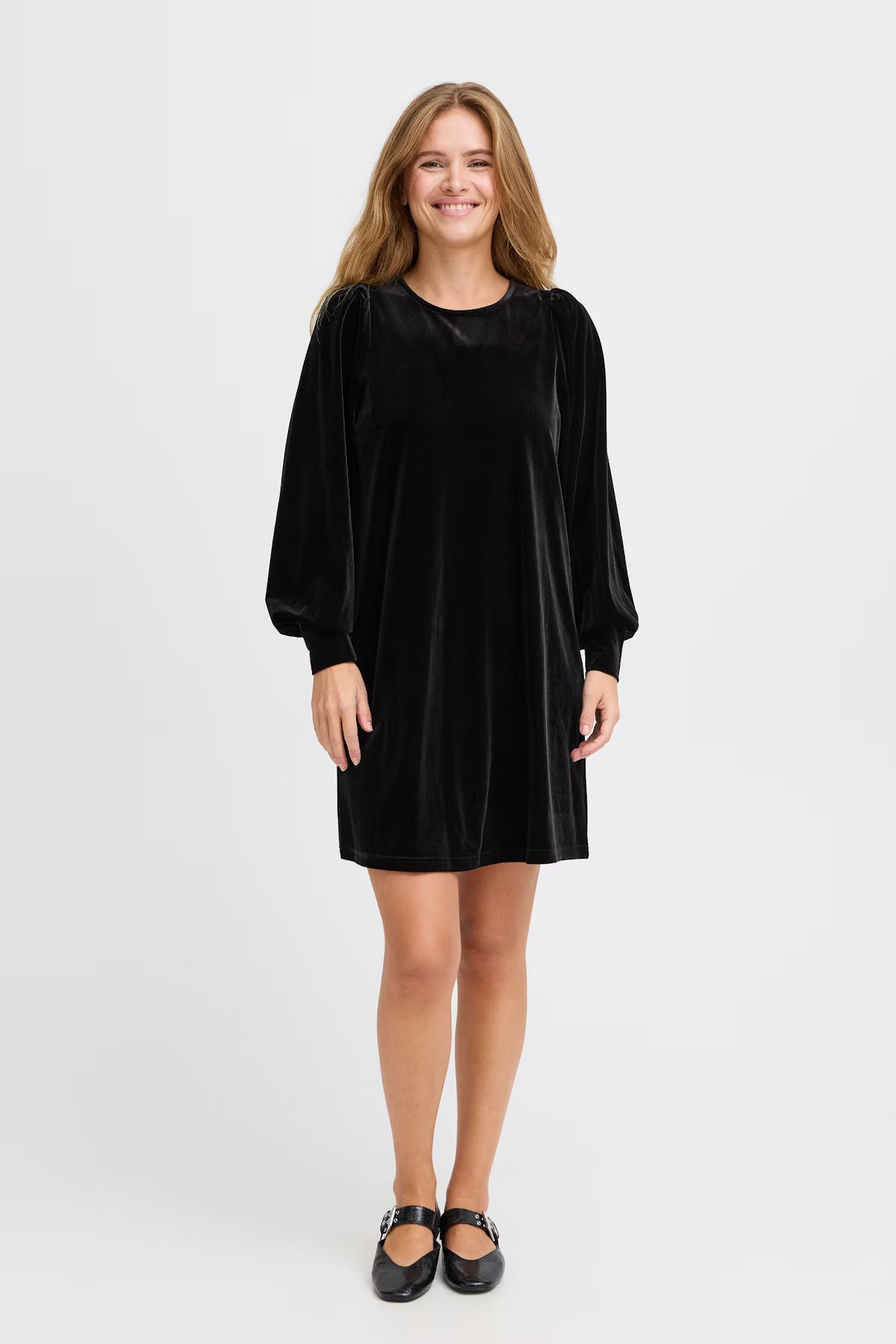 Pulz- Barbara Dress- Dark sapphire