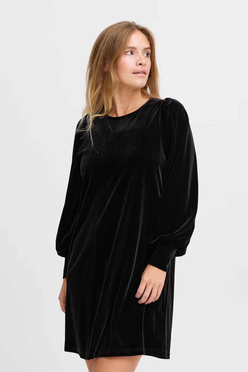 Pulz- Barbara Dress- Dark sapphire