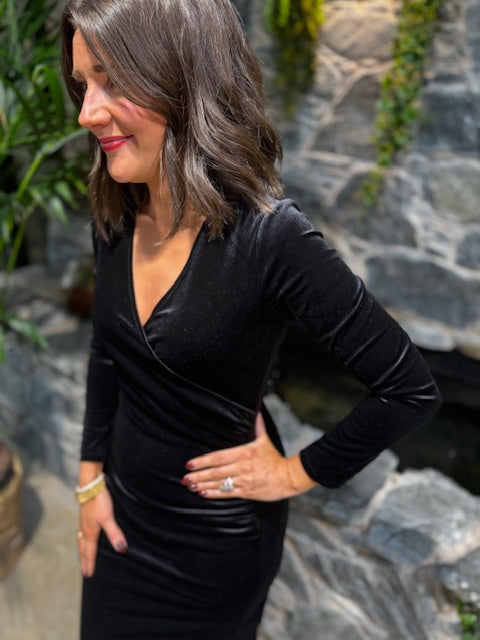 Black Velvet Dress