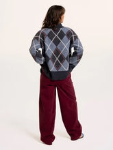 Brakeburn Womans Helga Argyle Intarsia Knitted Jumper
