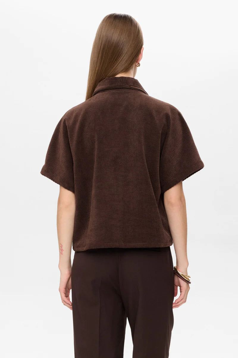 Numph- Nuthea Shirt- Black Coffee