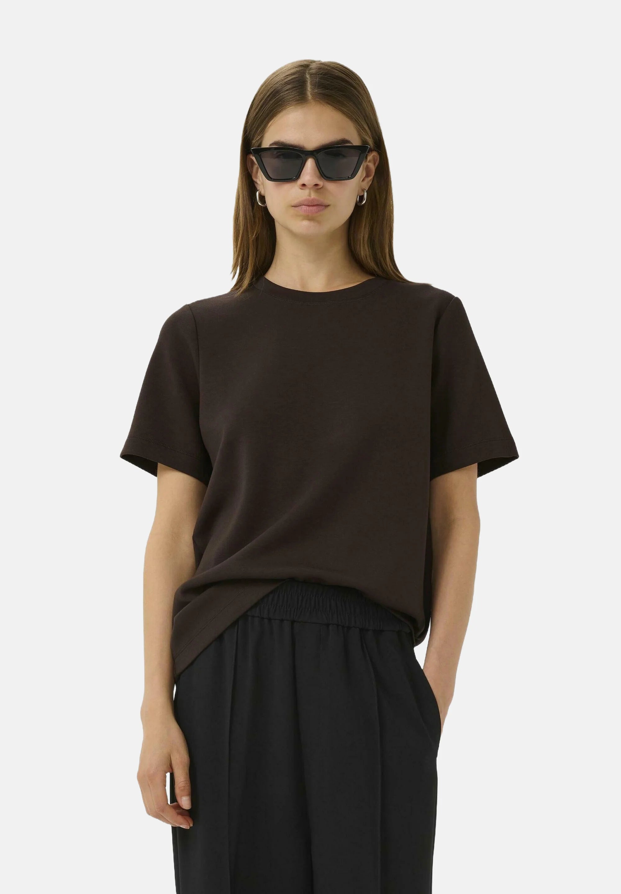 InWear Vincent Carmen T-Shirt - Chocolate Brown