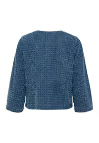 Culture - Constance Denim Jacket - Dark Blue Wash