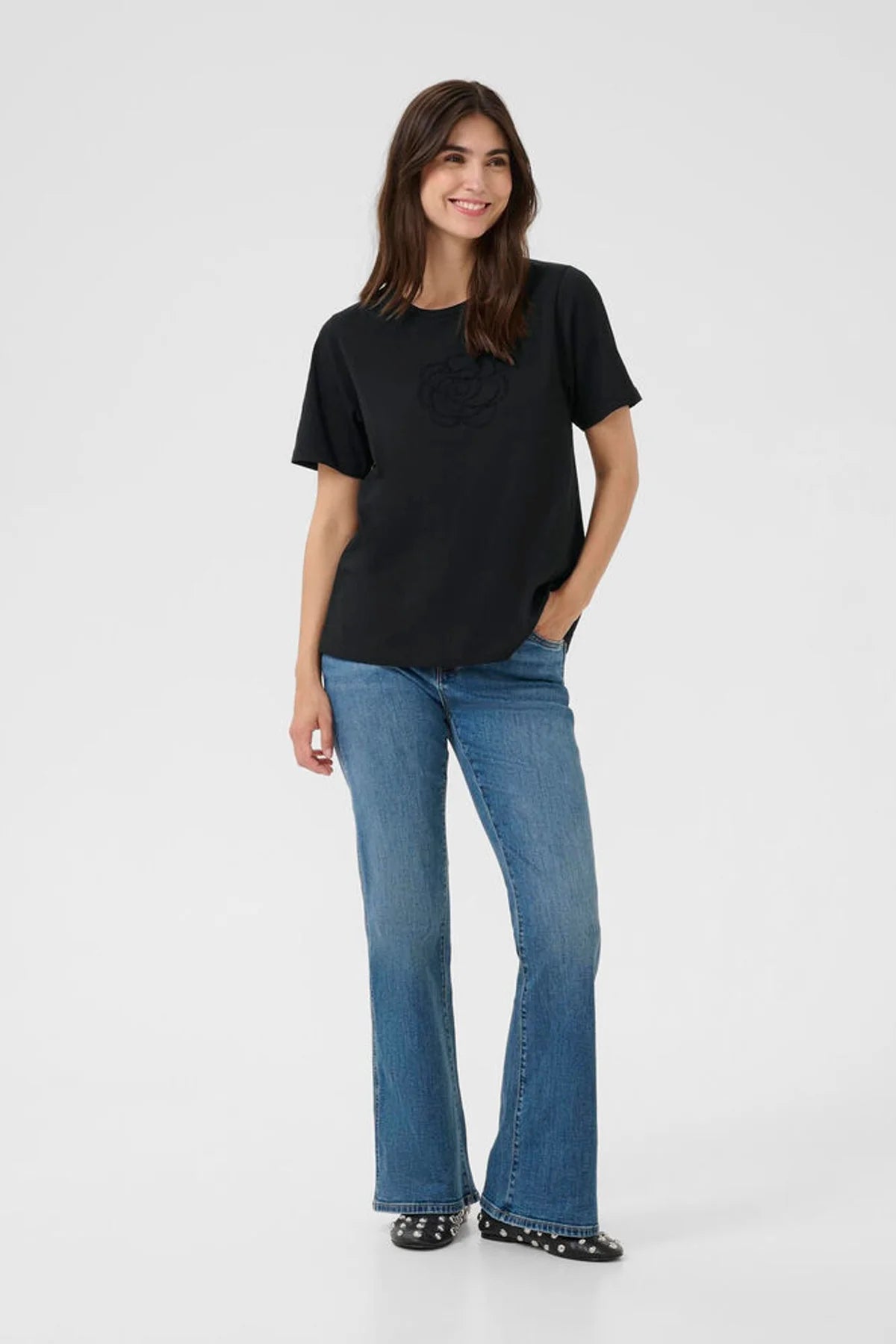 Culture- Utera Gith T-Shirt Black