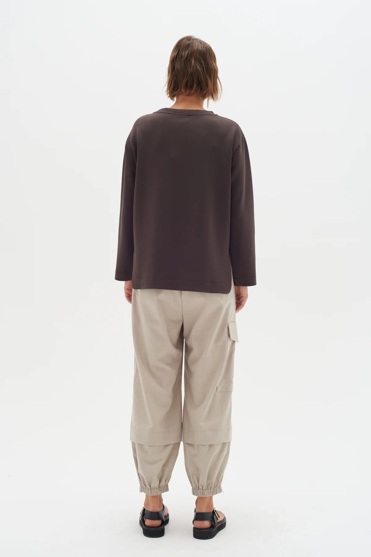 InWear Gincent Crew Neck - Chocolate Brown