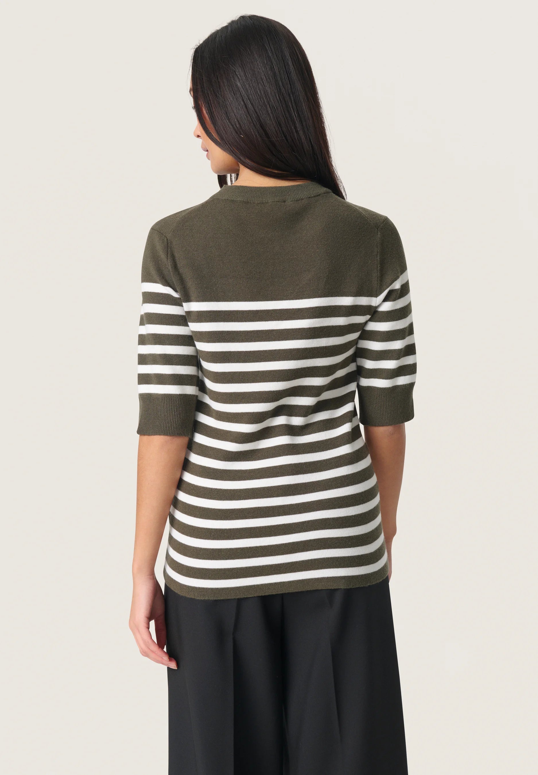 Soaked In Luxury- Spina Striped Tee