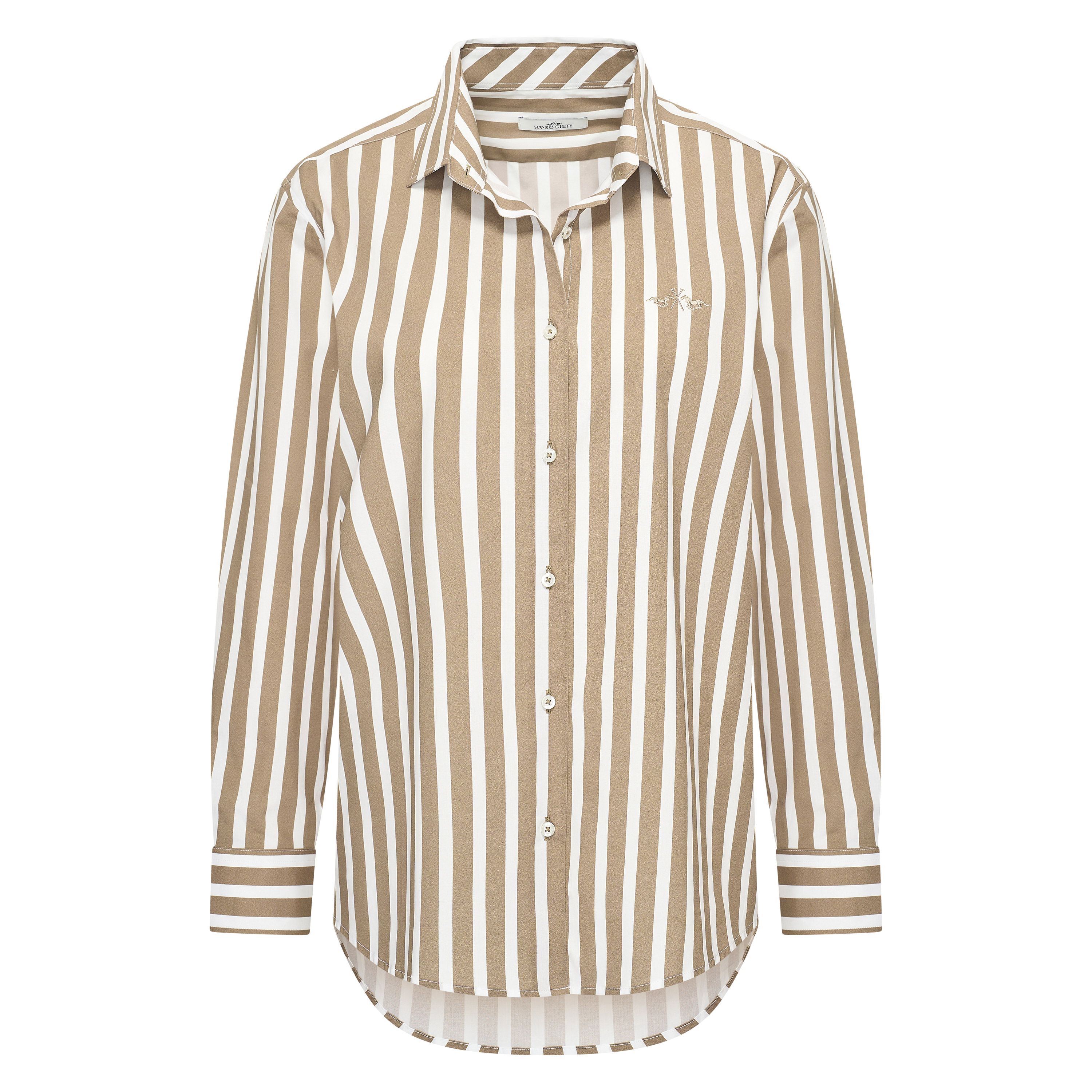 H.V Society Isabella blouse - Light Taupe