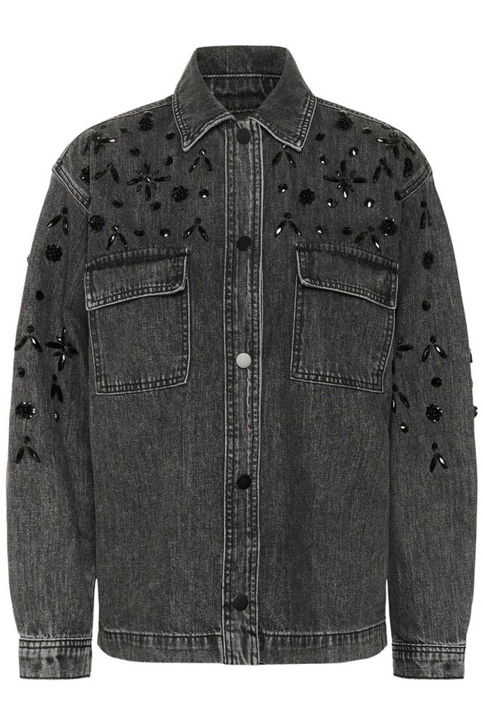 Kaffe Jaiden Denim Jacket- Dark Grey
