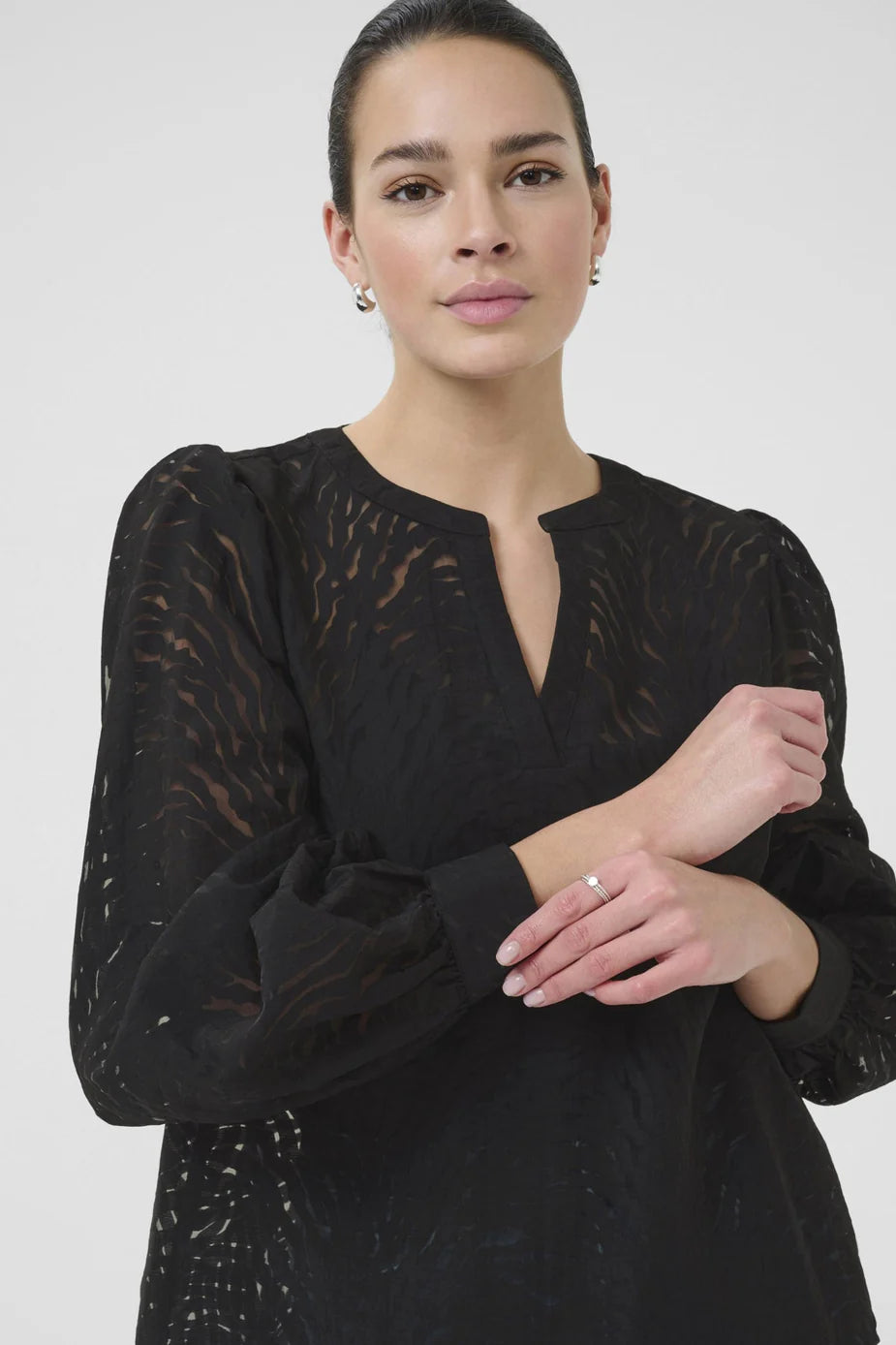 Kaffe - Vivian Blouse- Black