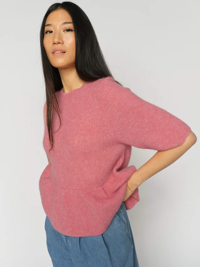 Mos Mosh Thora O-Neck Frill Knit