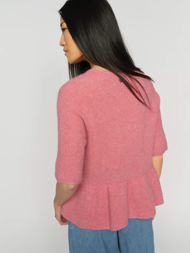 Mos Mosh Thora O-Neck Frill Knit