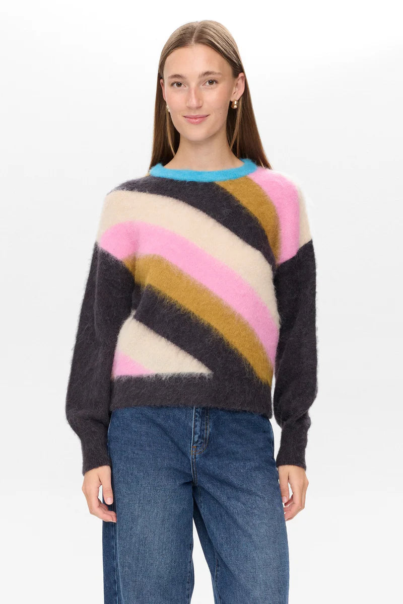 Numph - Multi stripe pullover