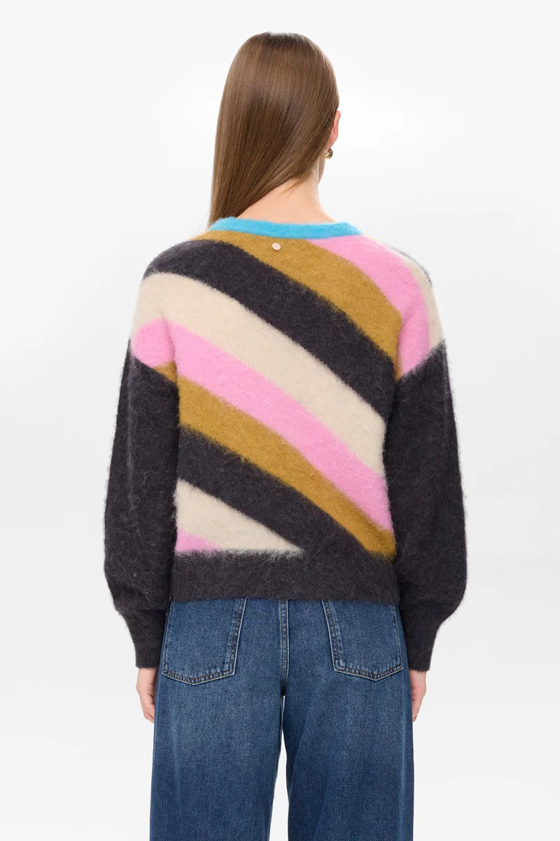 Numph - Multi stripe pullover