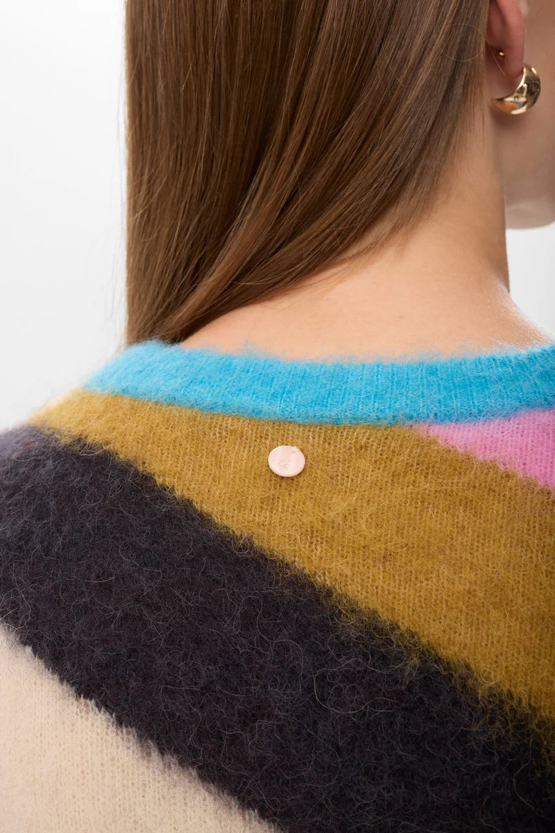 Numph - Multi stripe pullover