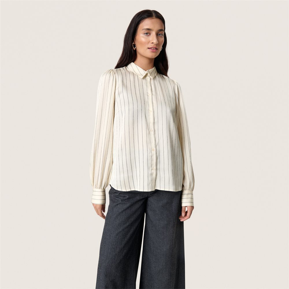 Soaked In Luxury- Loana Paris Striped Shirt