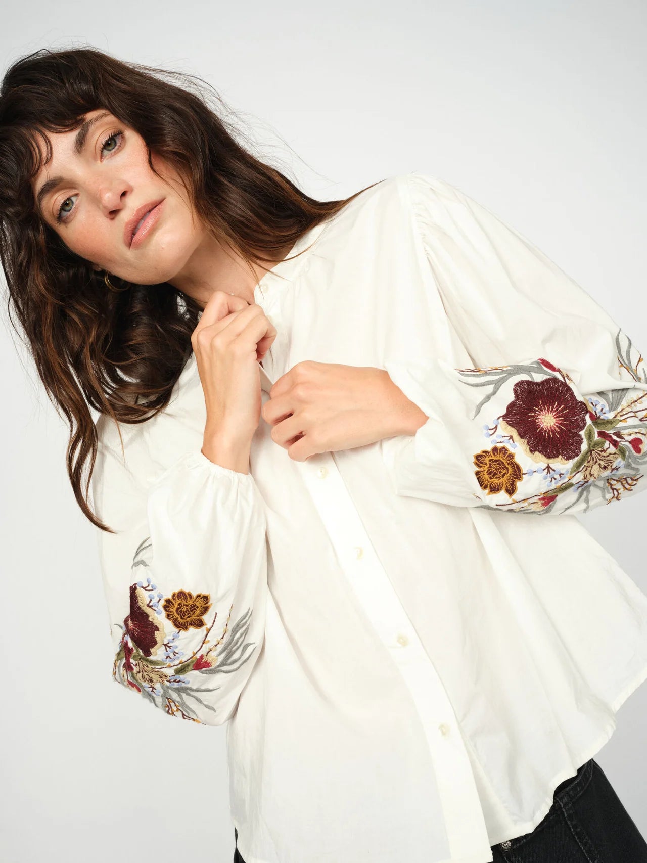 Mos Mosh Popli Shirt - Ecru