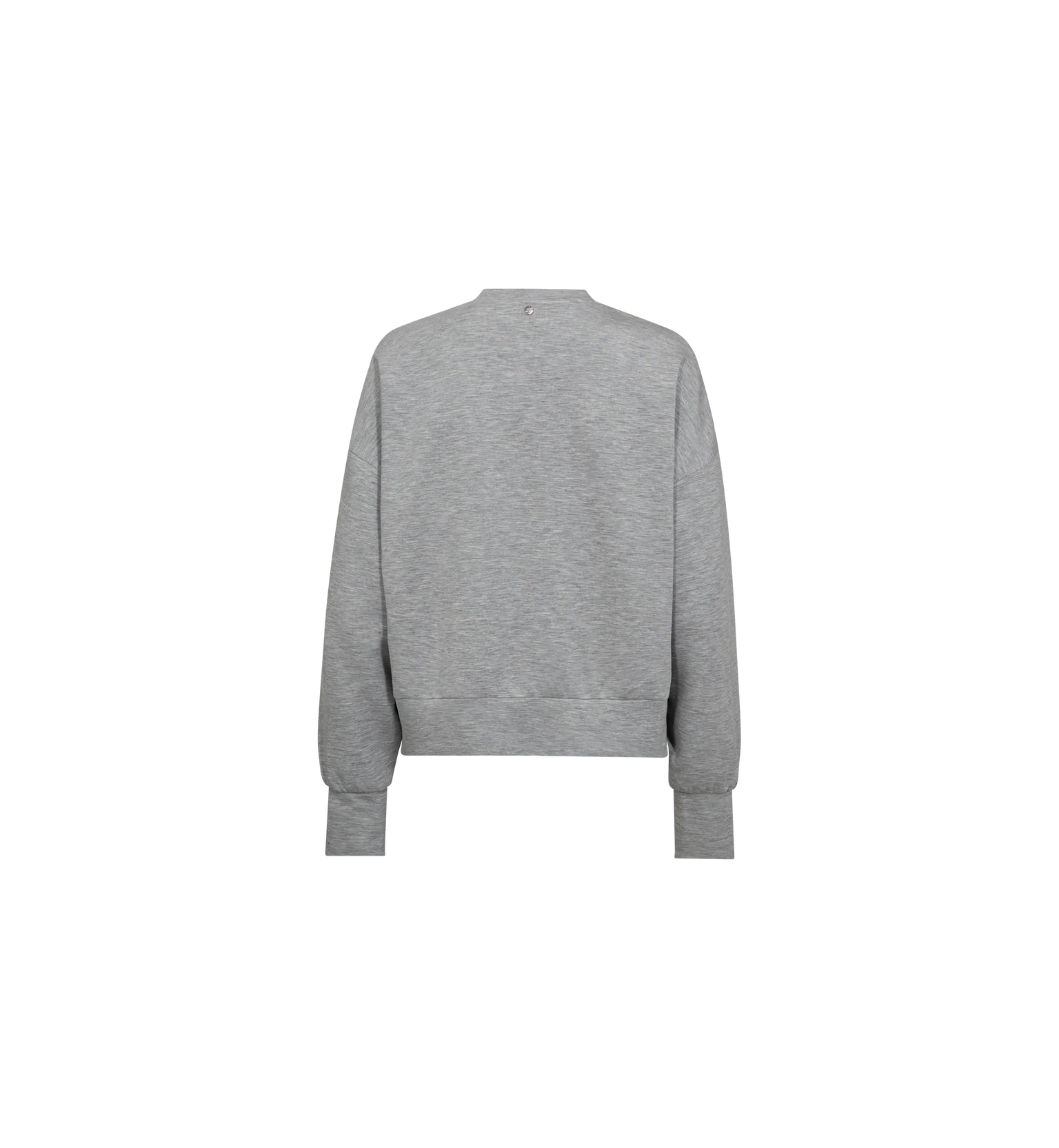 Mosh Mosh Renzi O-LS Sweatshirt - Grey Melange