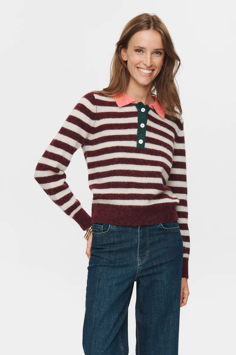 Numph- Riette Stripe pullover