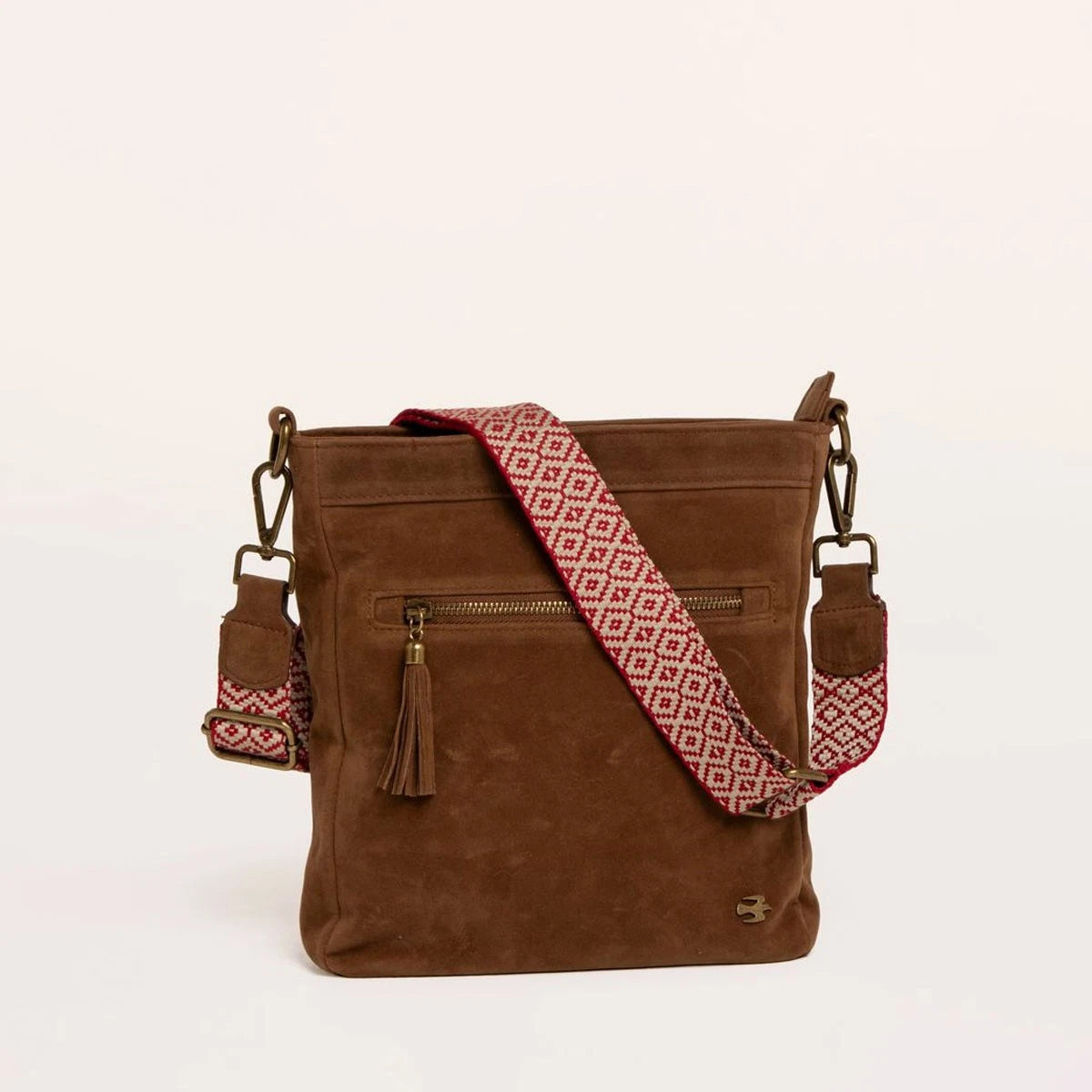 Brakeburn Womans Sierra Brown Cross Body Bag