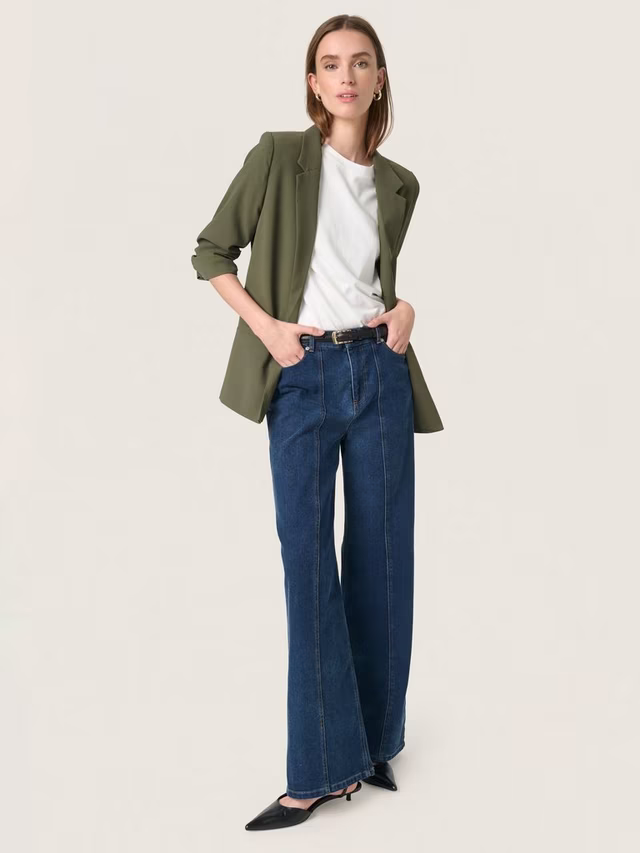 Soaked In Luxury - Shirley Fold up Blazer