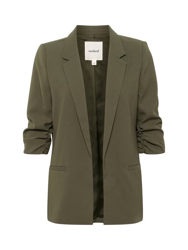 Soaked In Luxury - Shirley Fold up Blazer