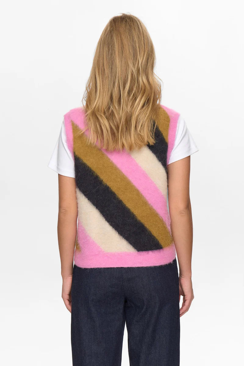 Numph - Multi Stripe Vest