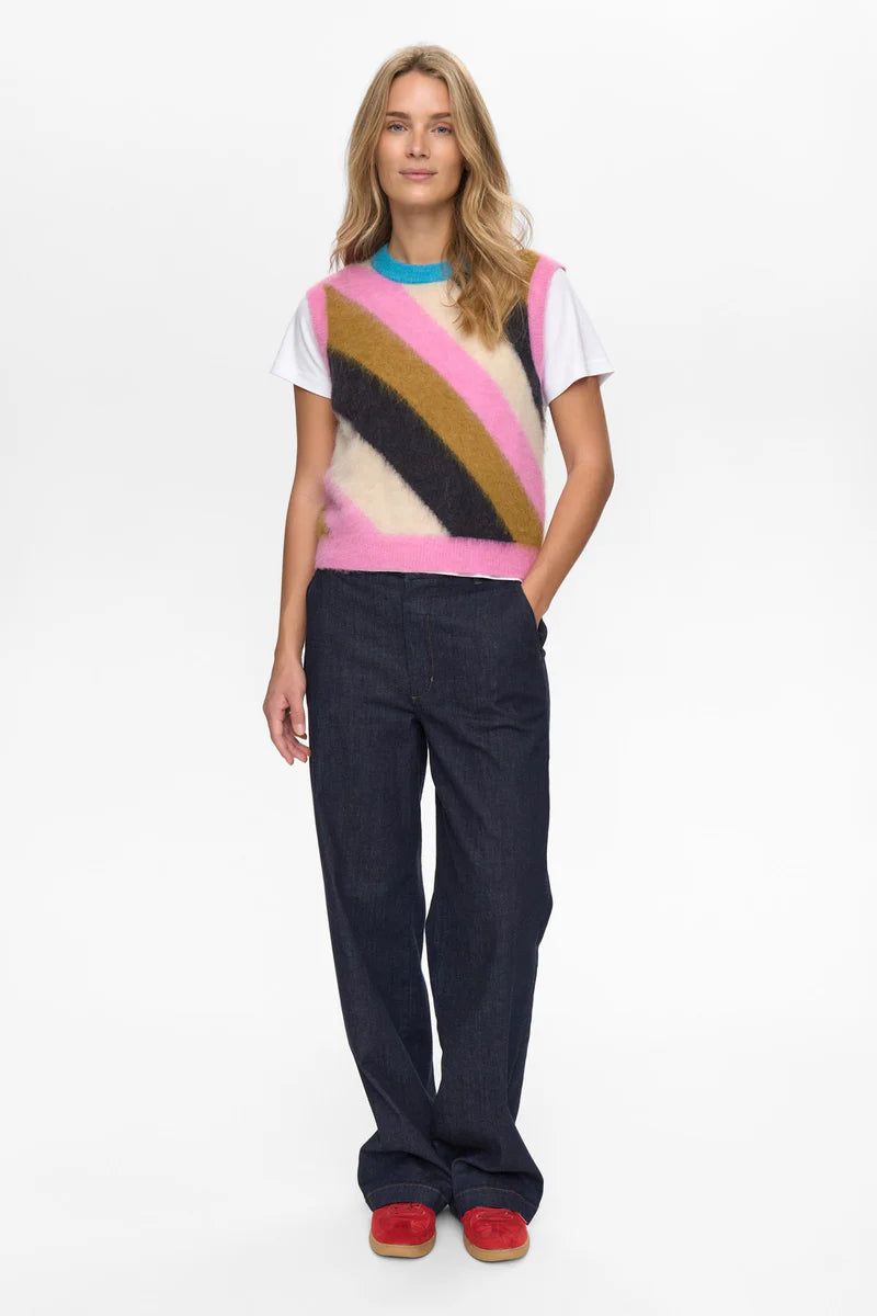 Numph - Multi Stripe Vest